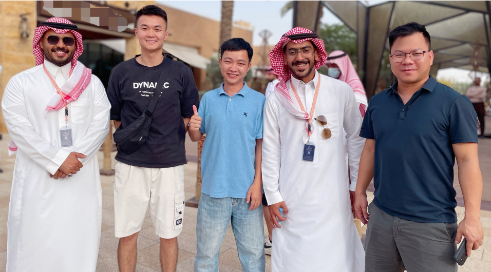 Saudi team